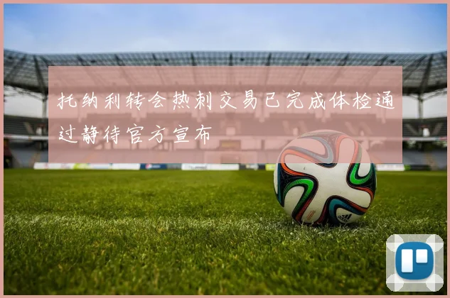 托纳利转会热刺交易已完成体检通过静待官方宣布